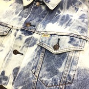 着物デニムジャケット KIMONO DENIM JACKET BLEACH sleevekimonojk03