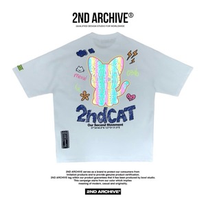 2ND007 2NDARCHIVE Tシャツ 韓国ファッション オーバーサイズ ユニセックス
