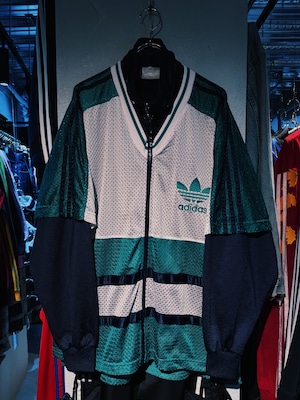 【D4C】special 80's vintage "adidas Originals" layered fusion design track jacket
