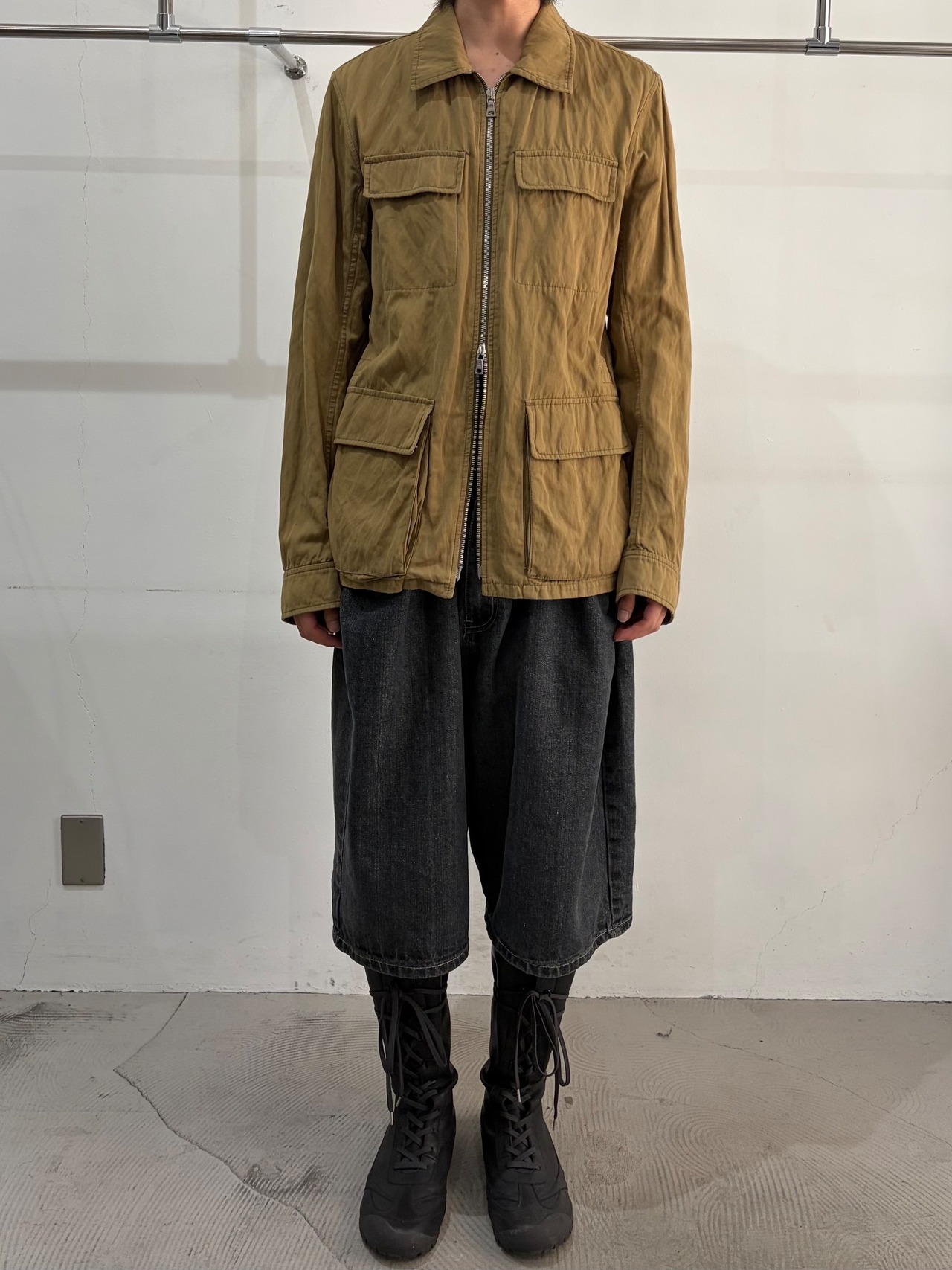 【00s/PRADA SPORT】minimal zip up jacket