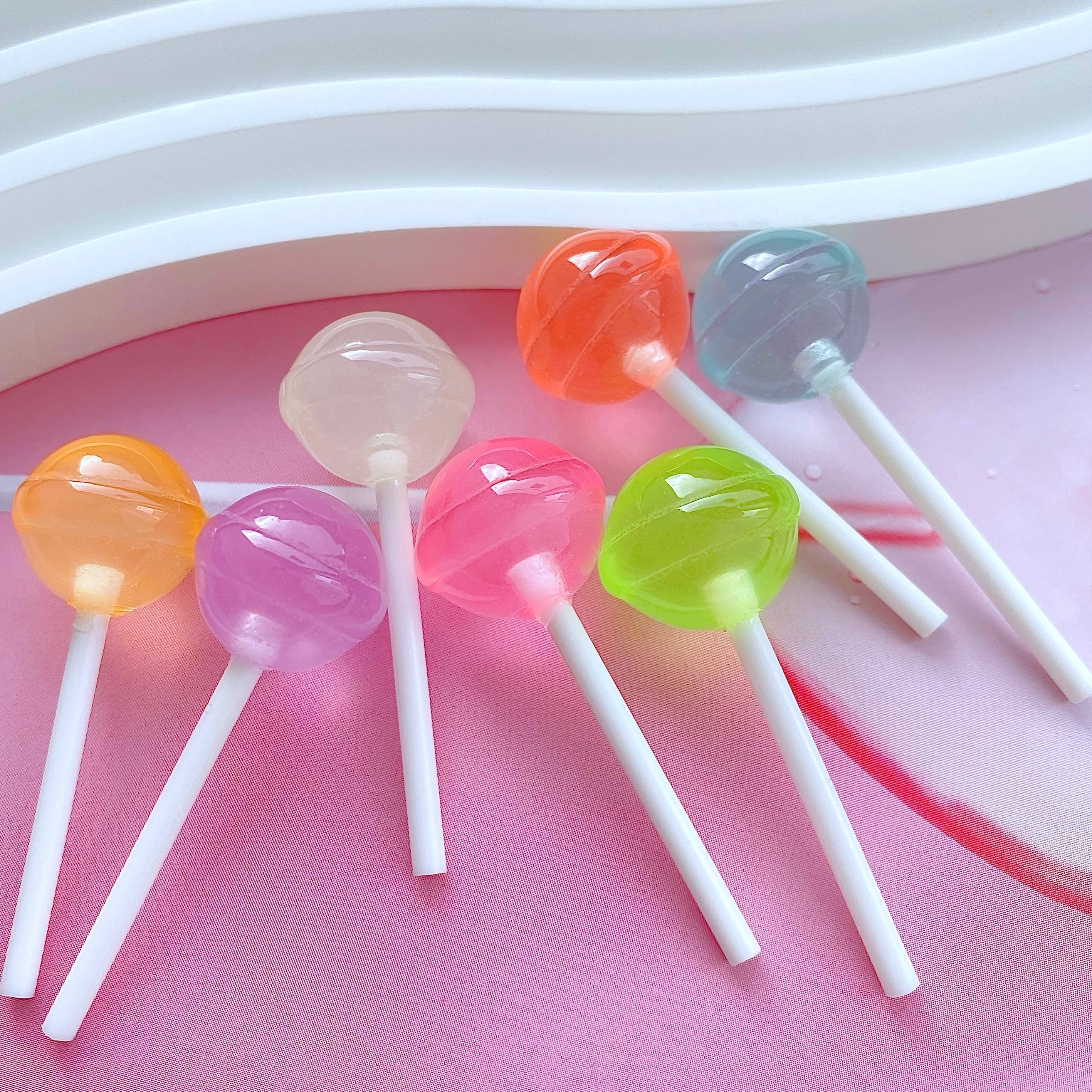 クリアカラー ロリポップ キャンディ 3個 | CANDY☆POP