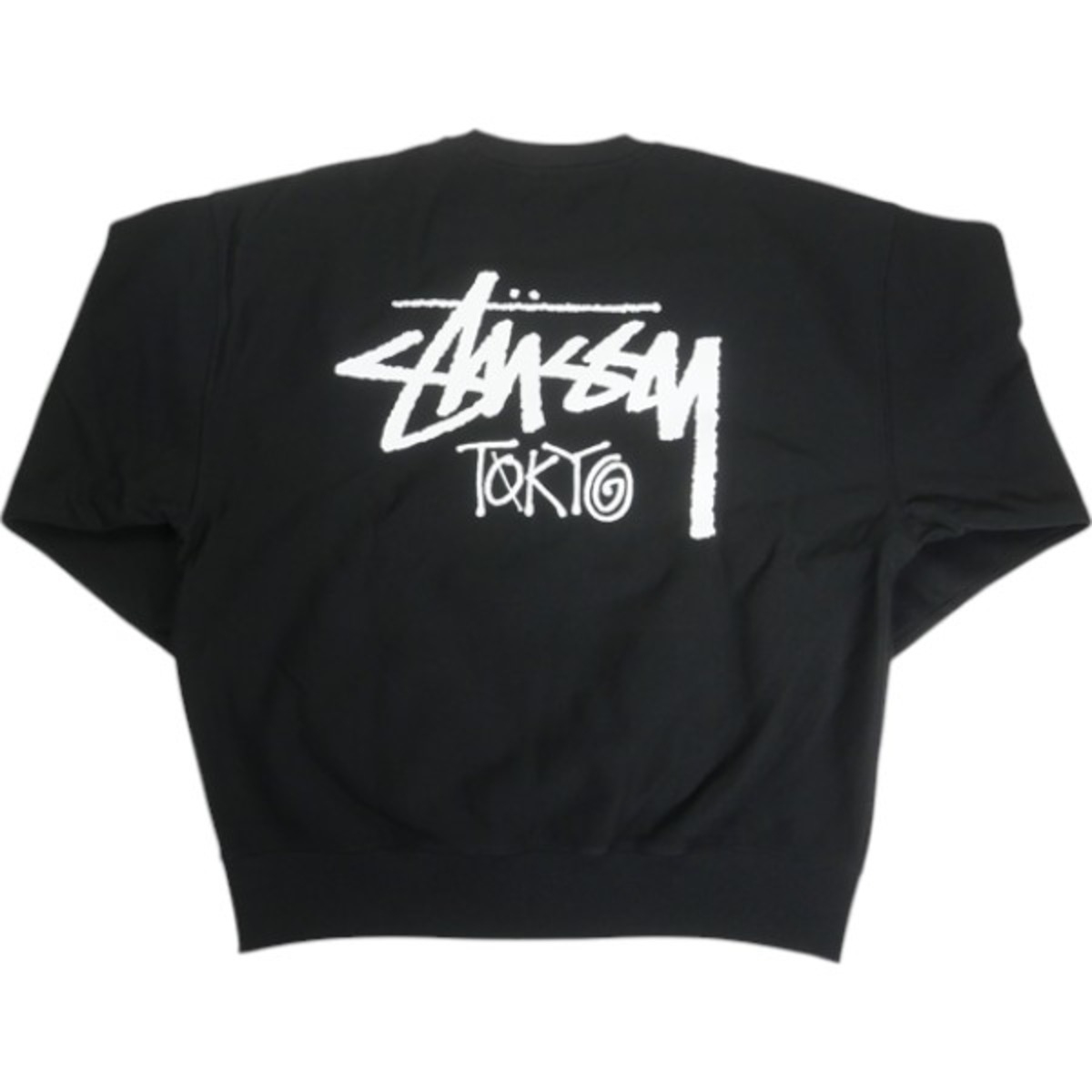 Size【XL】 STUSSY ステューシー STOCK TOKYO CREW BLACK 東京限定クルーネックスウェット 黒 【新古品・未 ...