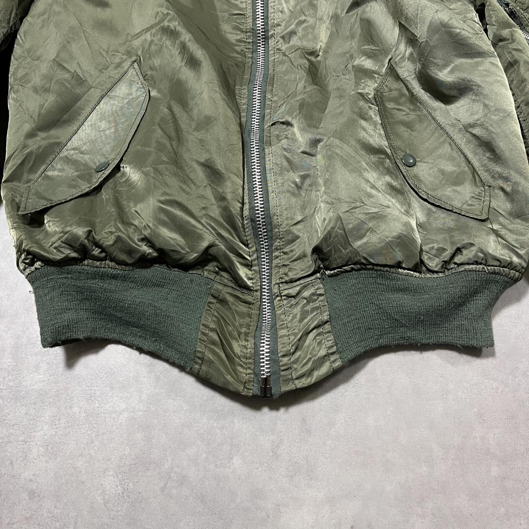 アルファインダストリーズ MA-1 フライトジャケット 70s USA 米軍 L