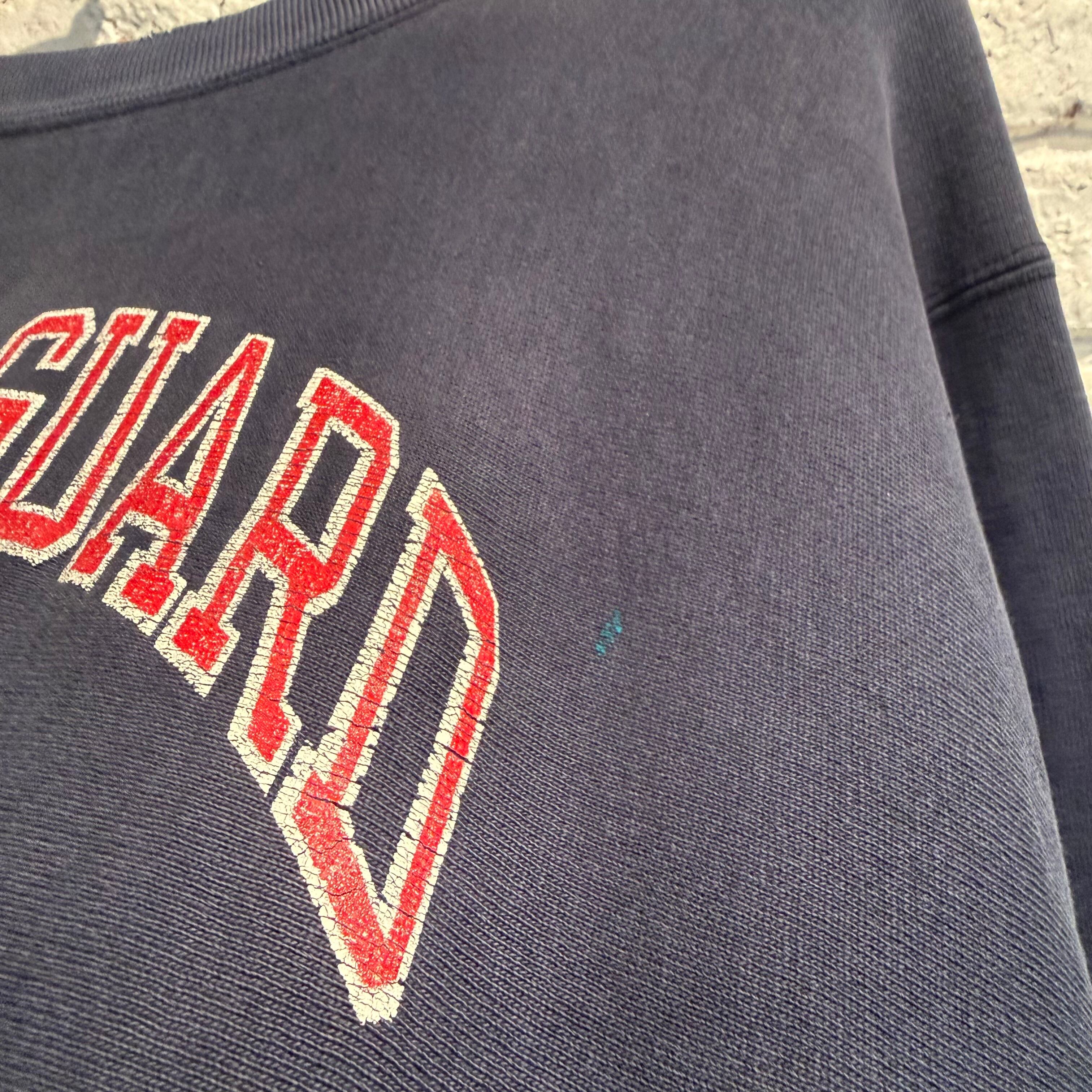 80s champion リバースウィーブ coast guard XL ボロ 80s champion リバースウィーブ coast guard XL ボロ リバースウィーブ