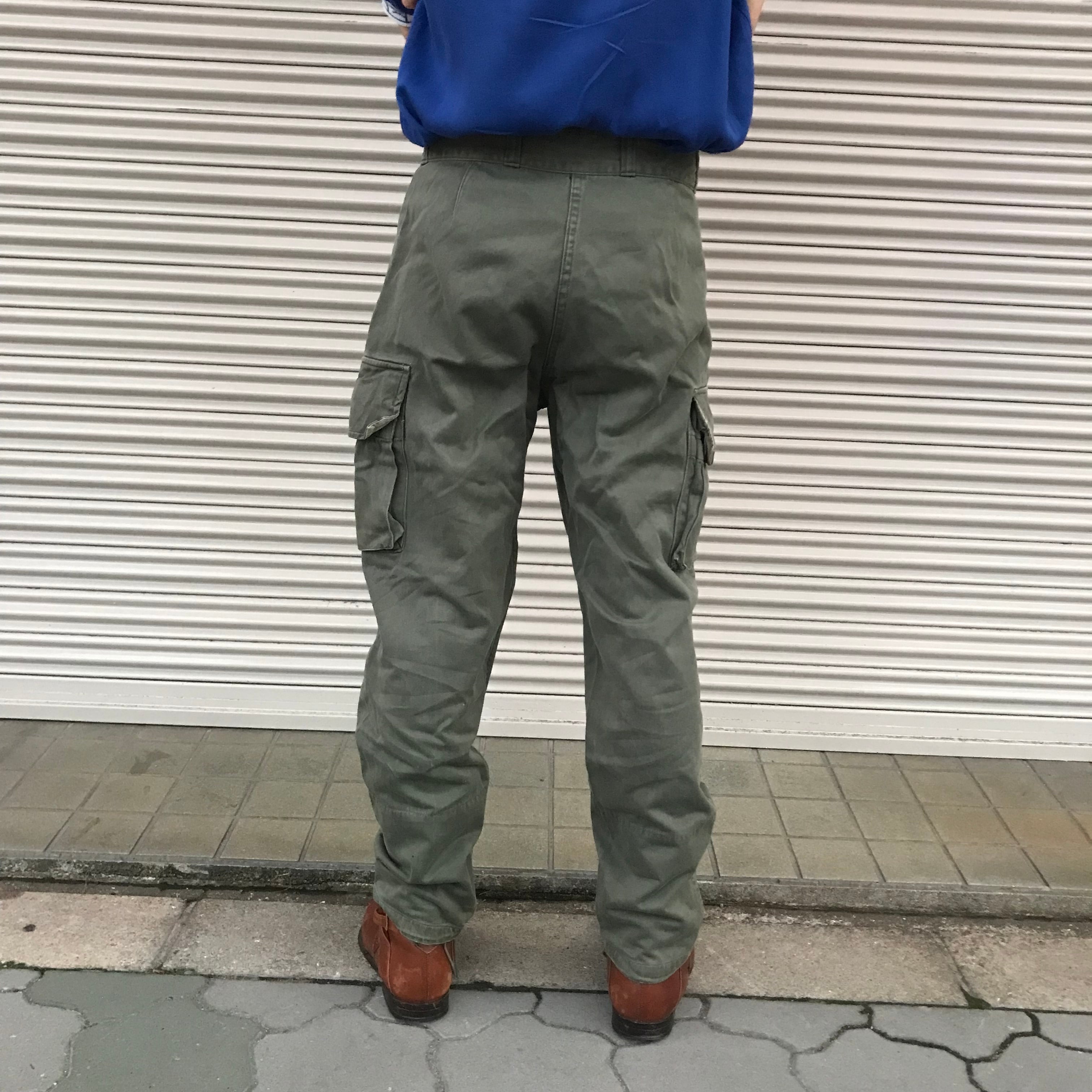 フランス軍　M64 フィールドパンツ　70s m47 ミリタリー