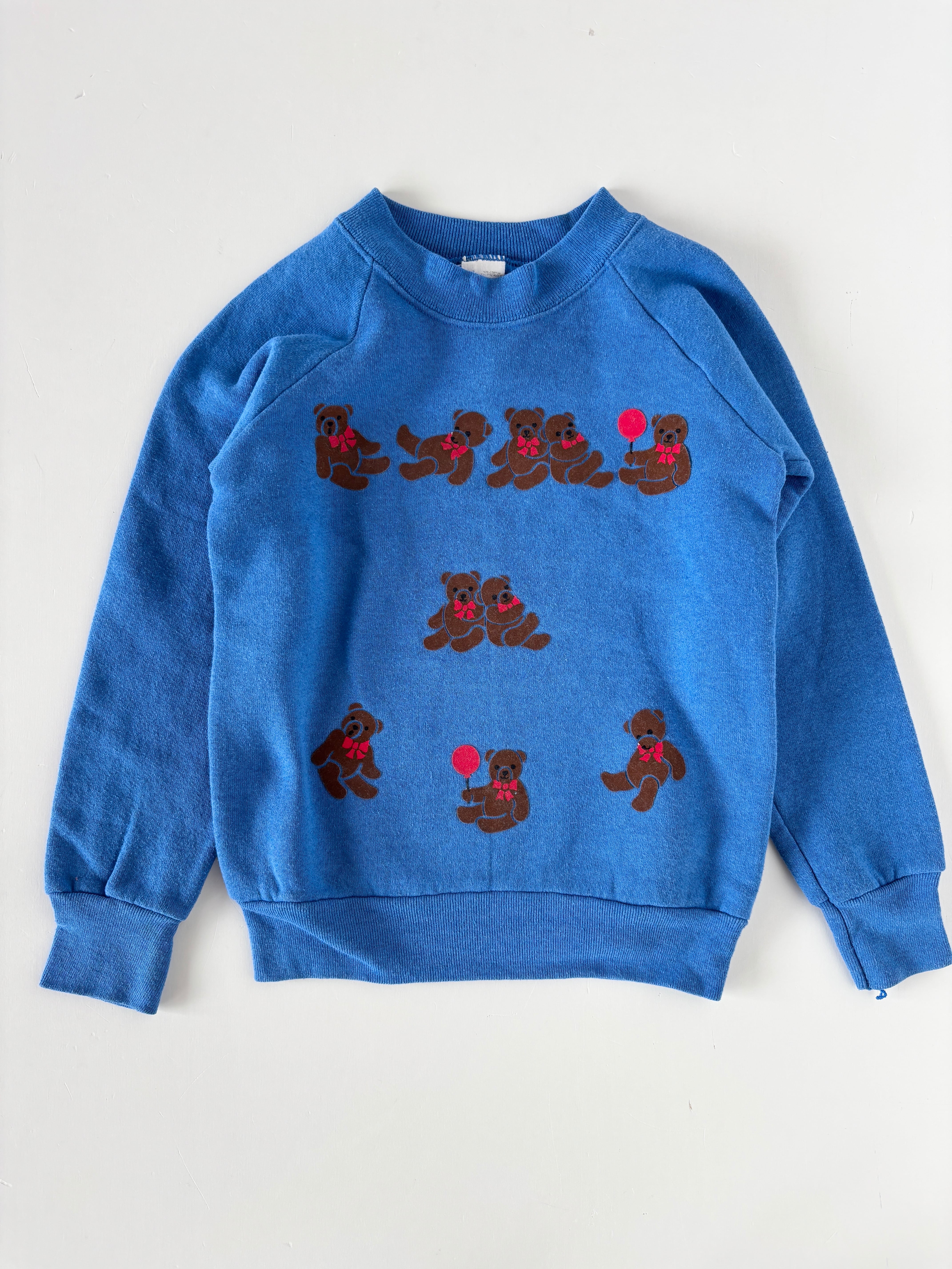 【5-7T相当・vintage】USA製 bearスウェット