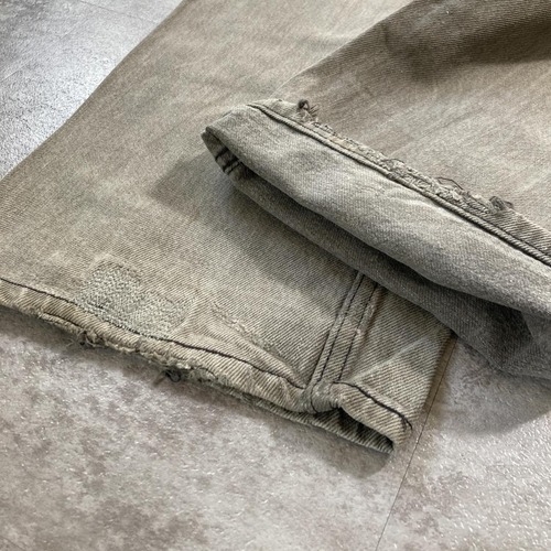 【W40 L30】 USA製 levi's black リーバイス 501 詳細写真16