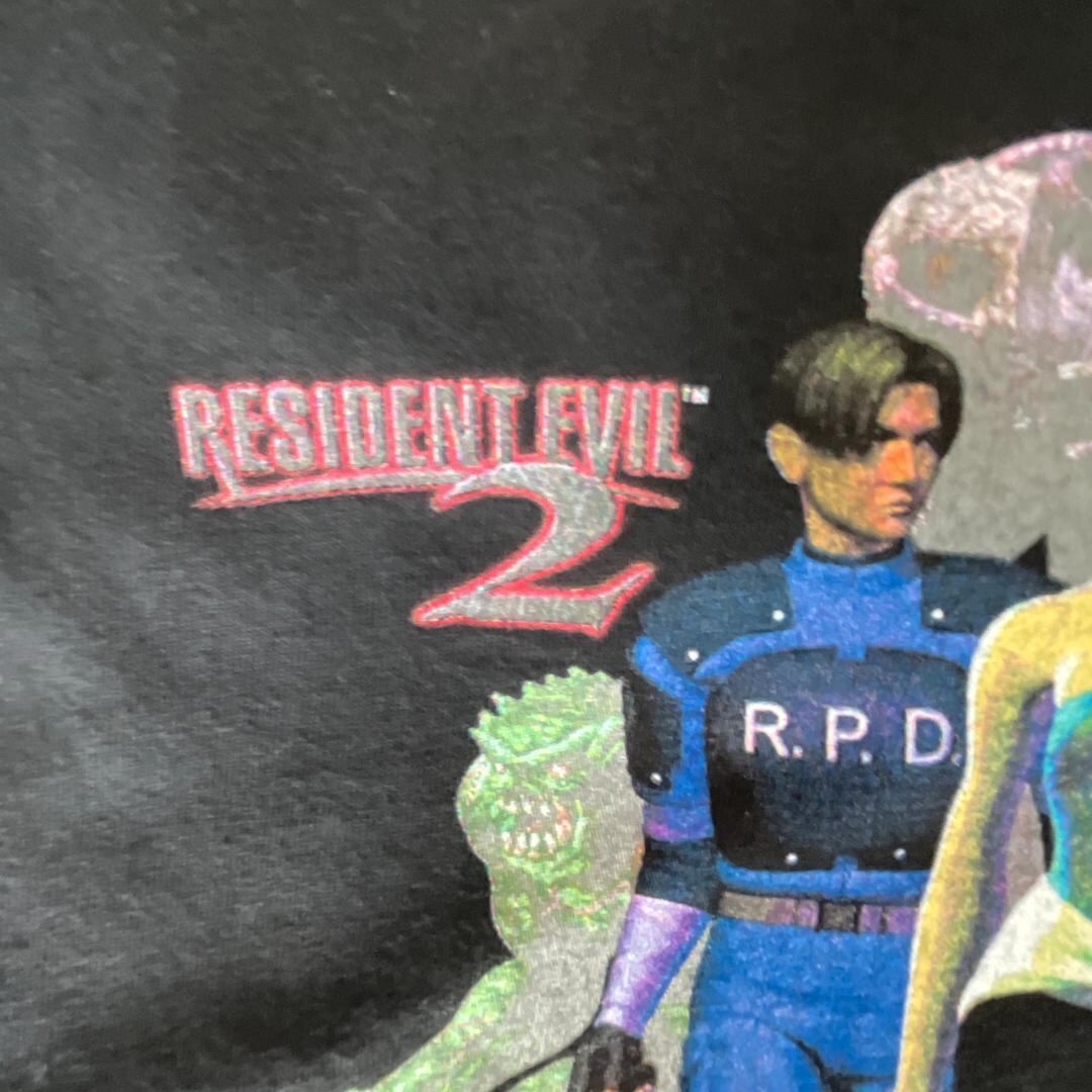 90s Tシャツ ゲーム プレステ バイオハザード RESIDENT EVIL