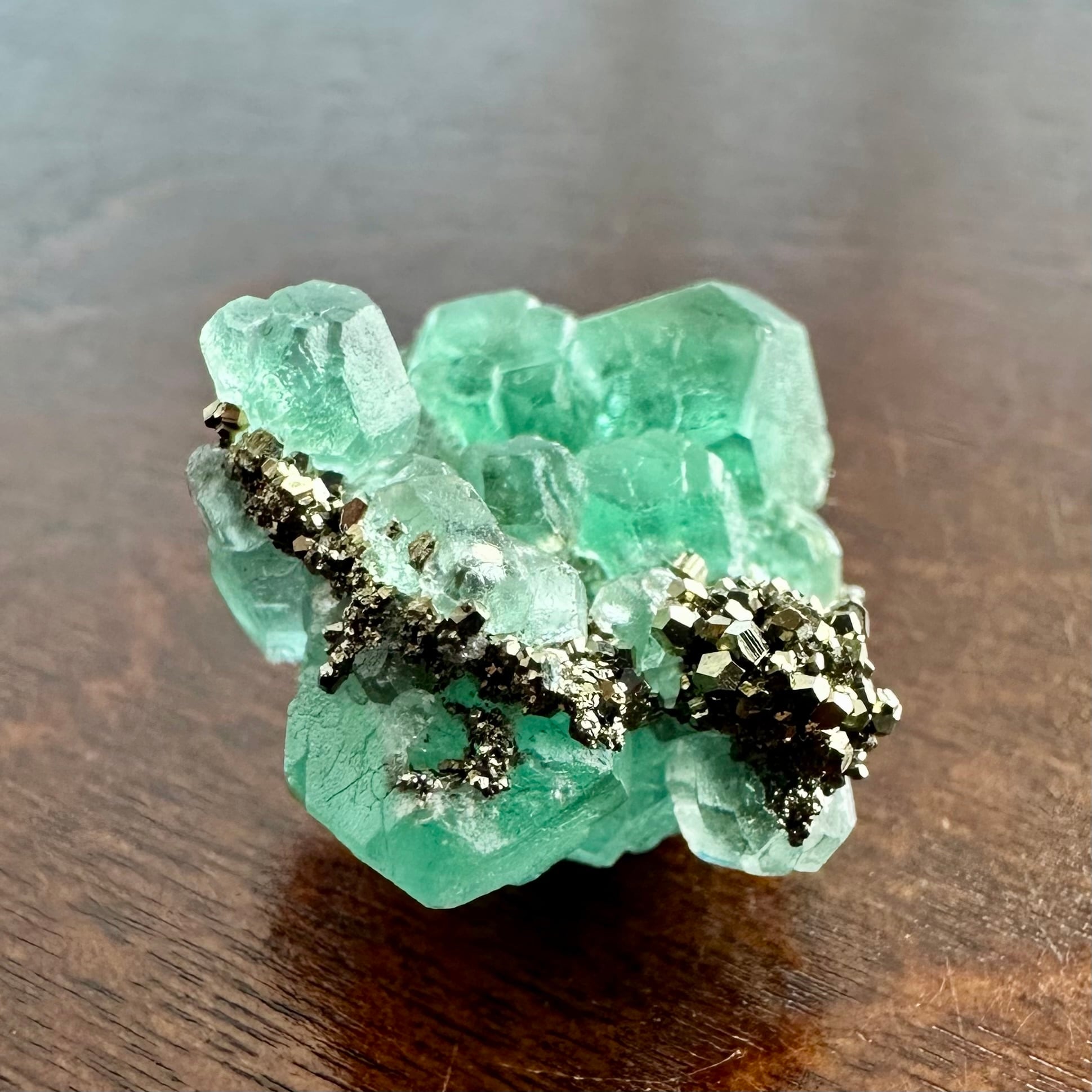 フローライト / パイライト【Fluorite with Pyrite】ペルー産