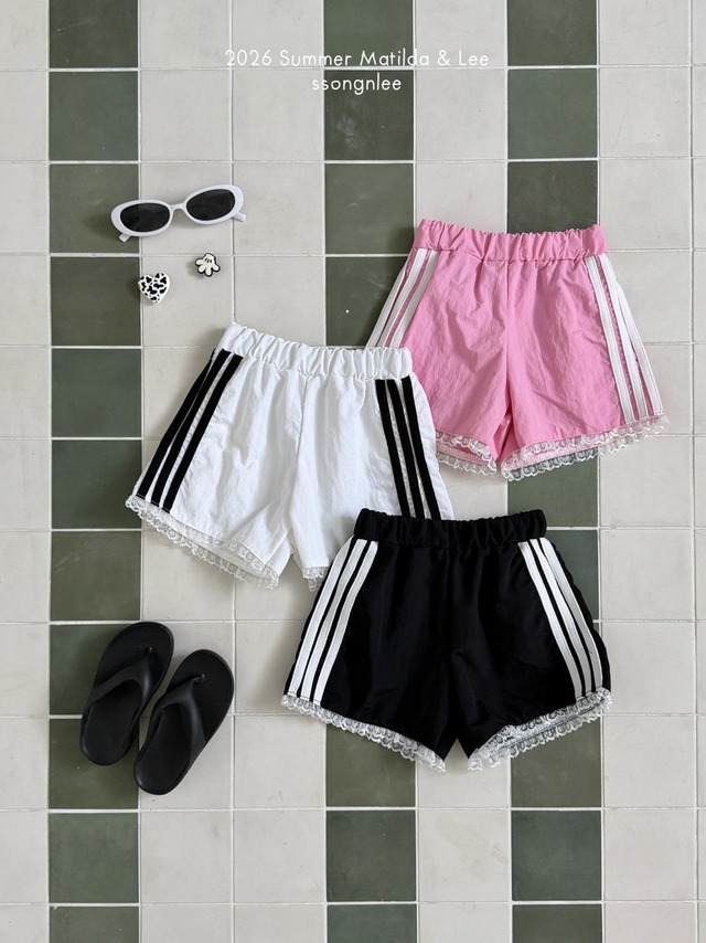 [Matilda&Lee] Lace School Pants added (15/17/19) / [마틸다앤리] 레이스쿨팬츠추가 (15/17/19)