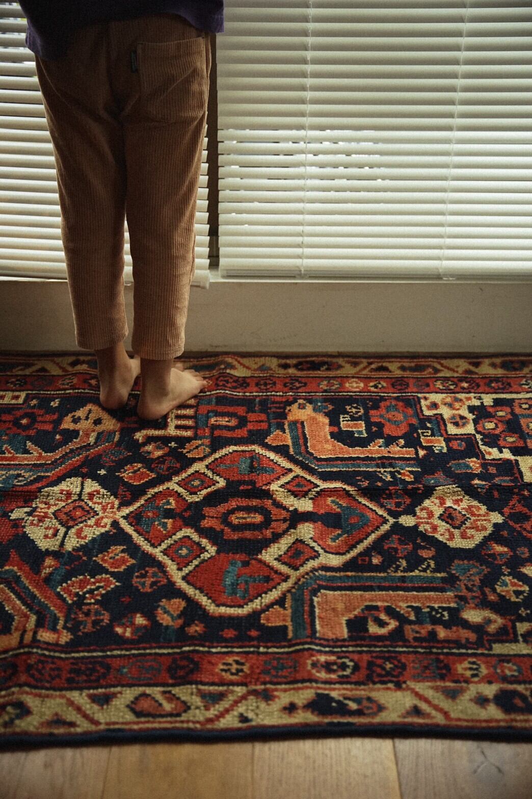 347-Antique Bakhtiyar rug