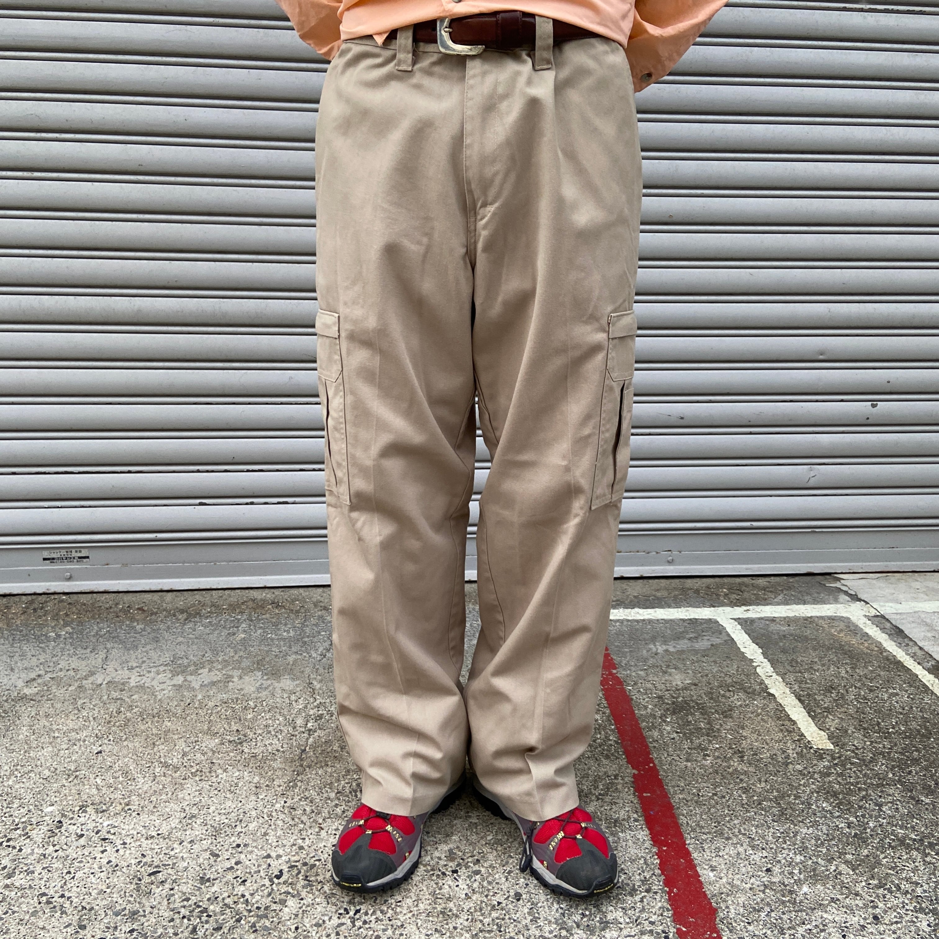 Dickies ディッキーズ ネイビー カーゴ パンツ W34 L30