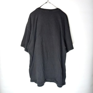 DC　クルーネック　プリントTシャツ　半袖　ブラック　XL