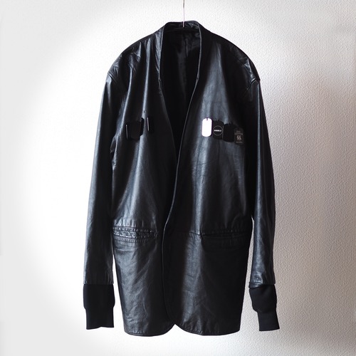 BUBBLE × vivision　“Collarless jacket”