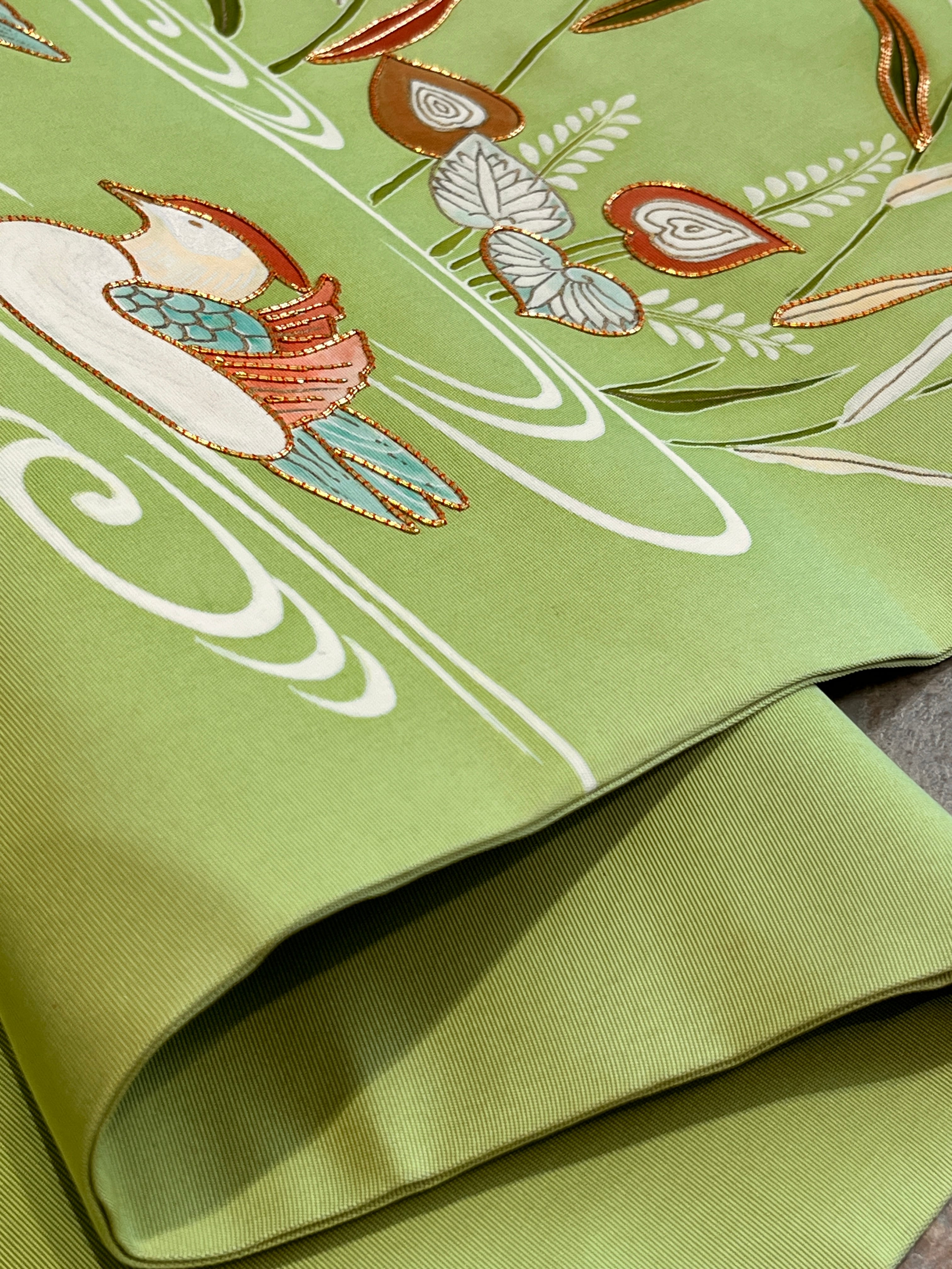 O-515塩瀬名古屋帯 O-515塩瀬名古屋帯 | リサイクル着物と着物ジャケットLa遇 Used Kimono