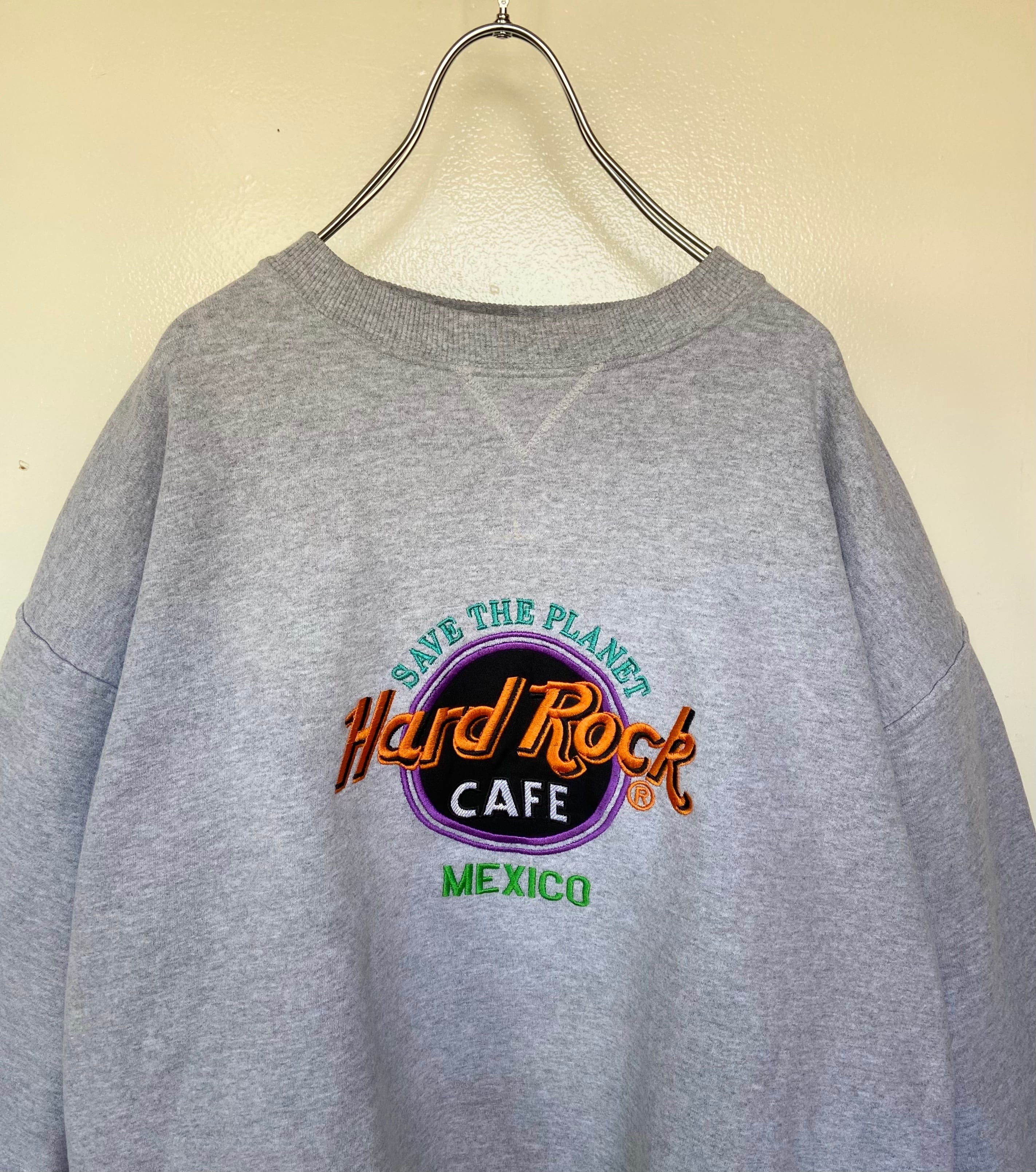 【入手困難】Hard Rock CAFE☆スウェット SANTEE オールド刺繍