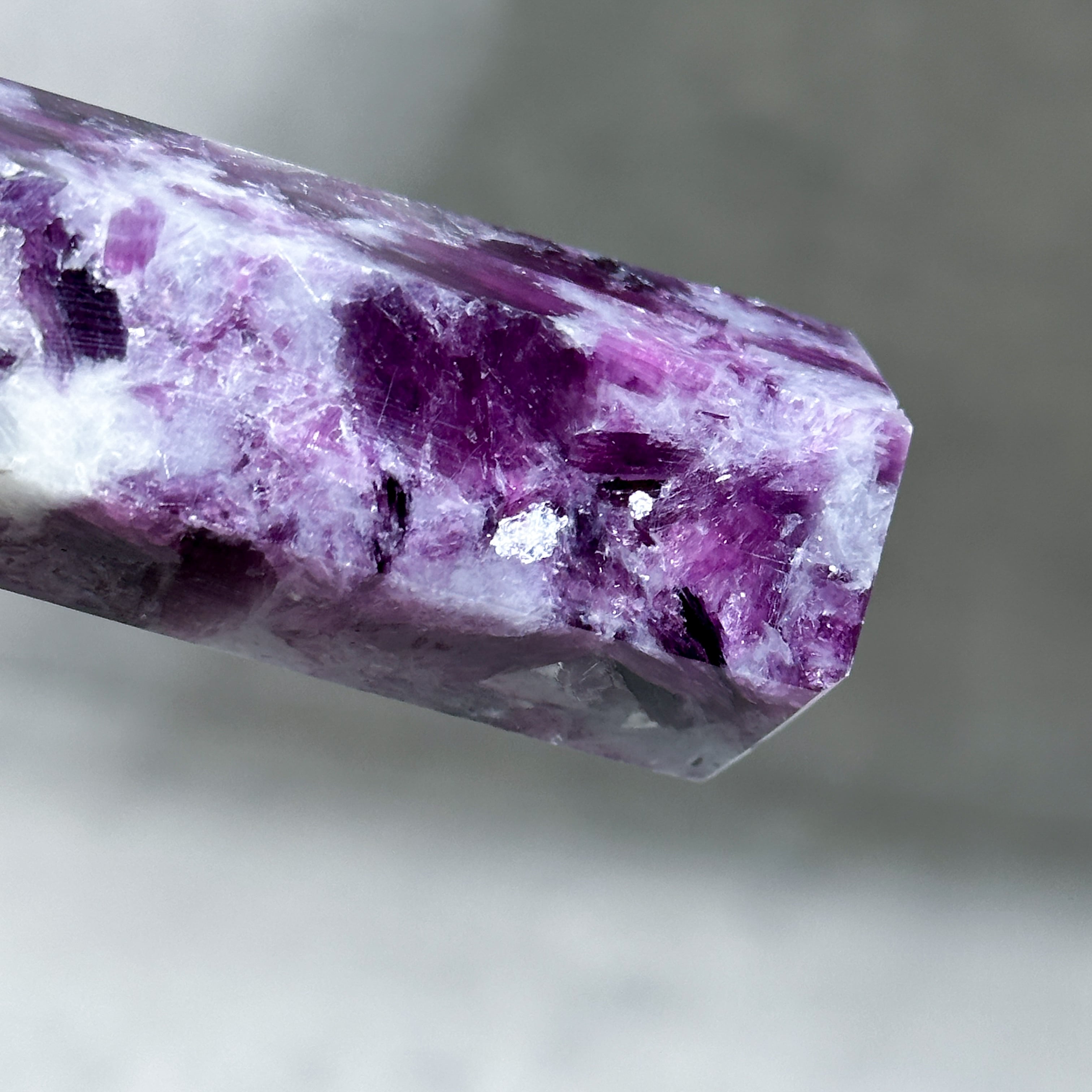 レピドライト タワー型15◇ Lepidolite ◇天然石・鉱物