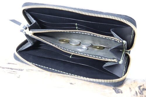 ☆型押しクロコダイルトラッカーウォレット☆CONDORU☆