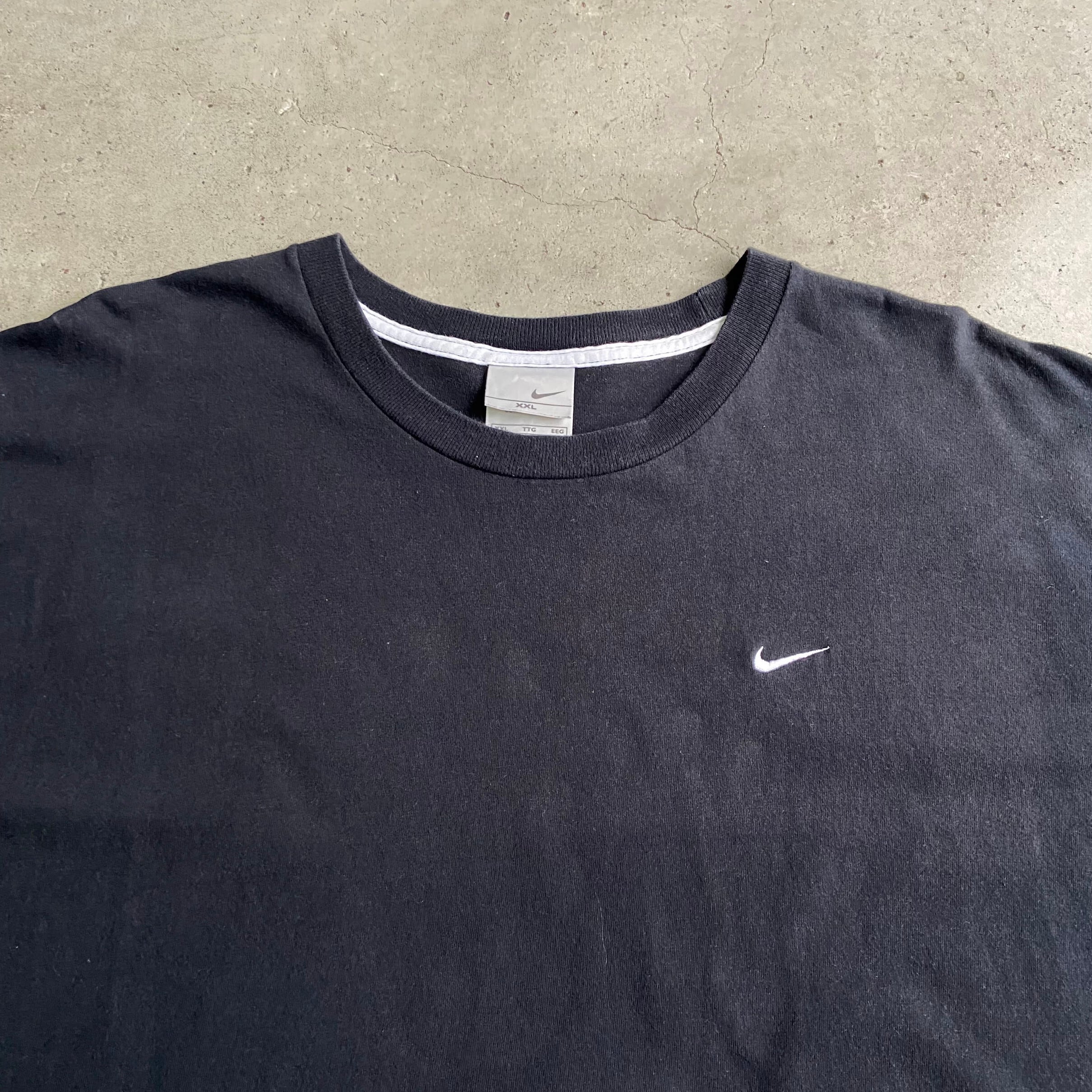 スーパービッグサイズ NIKE ナイキ ワンポイント ロゴ刺繍 Tシャツ