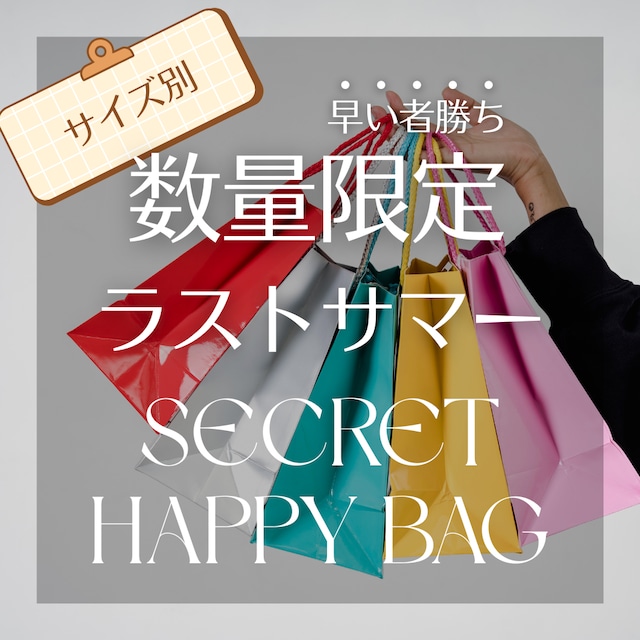 【数量限定】ラストサマー Happyセレクトバッグ【即納】W01616