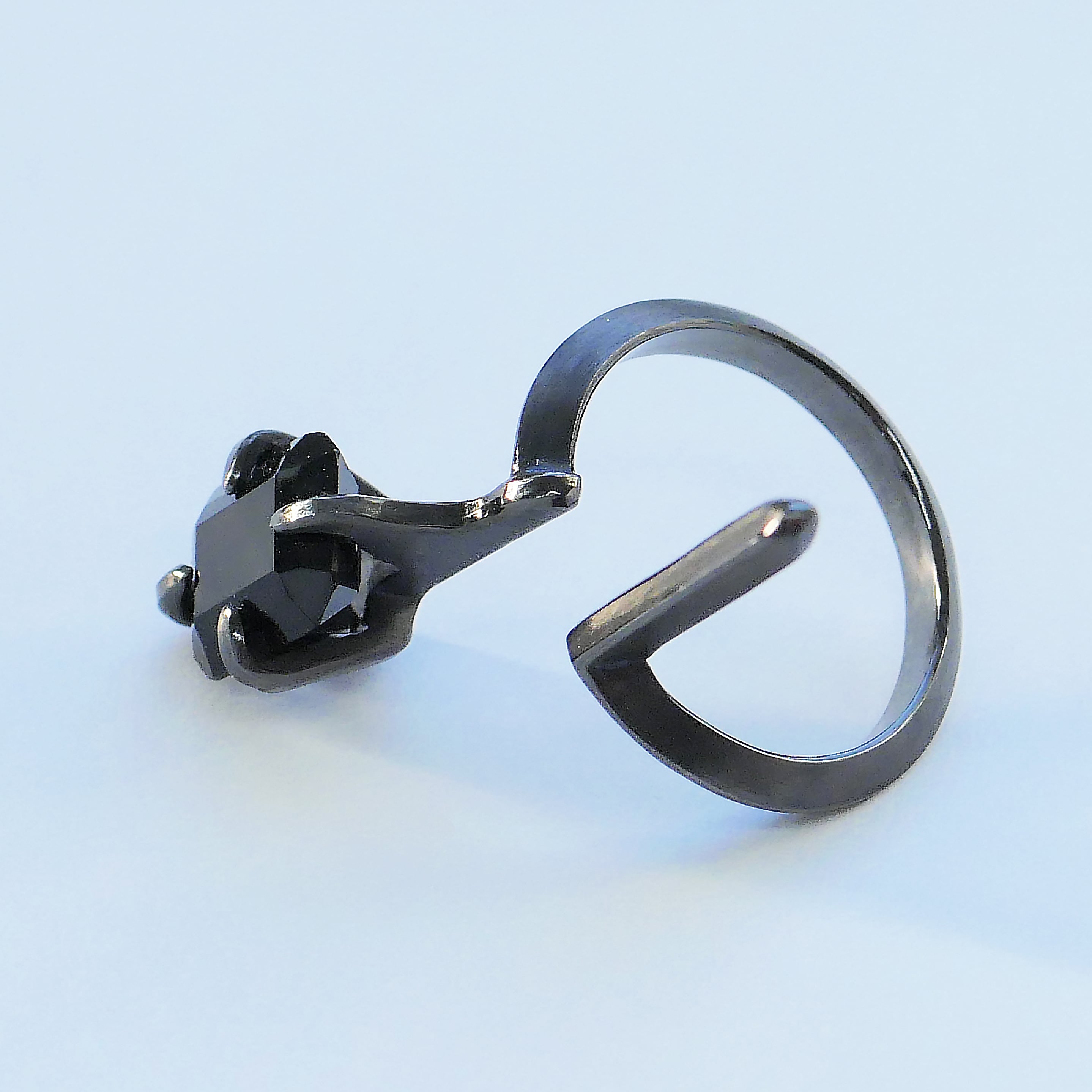 ワンドリング ブラックオニキス | Nando Jewelry