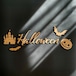 木製レターバナー 【 Halloween B 】ハロウィン ガーランド 飾り おしゃれ