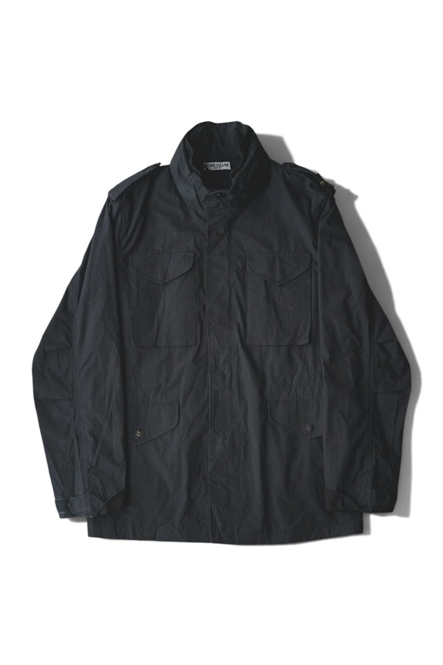 06AW "STONE ISLAND" RASO-GOMMATO 4-Pockets Military Field Jacket (Design by Paul Harvey)