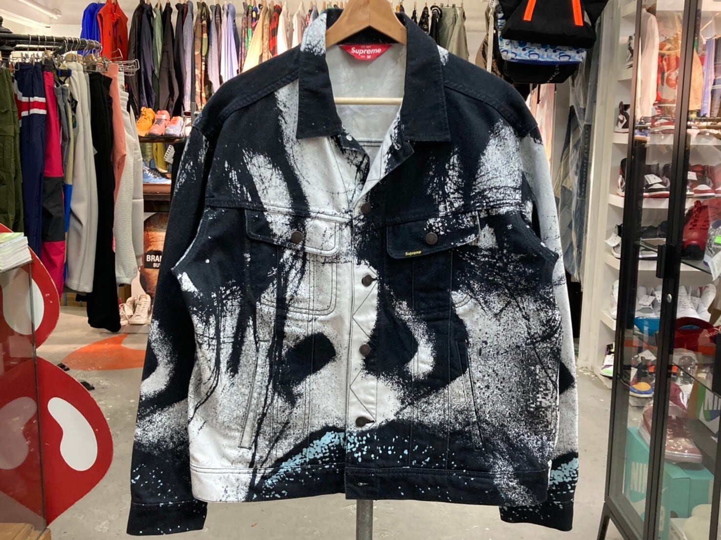 Supreme 20SS MY BLOODY VALENTINE TRUCKER JACKET MULTICOLOR MEDIUM  