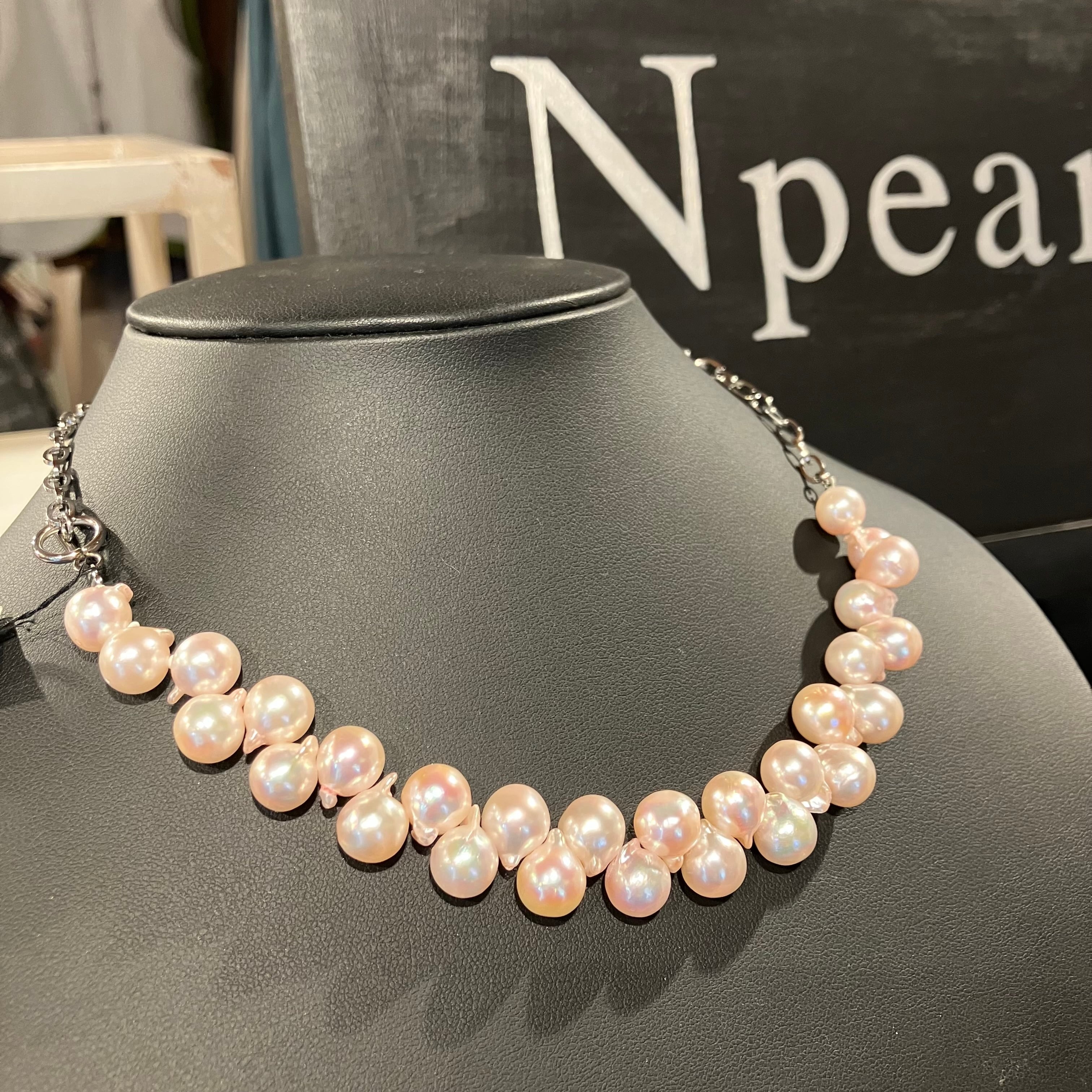 【1/25までのpop-up期間限定】愛媛宇和島産本真珠 パールネックレス N pearl