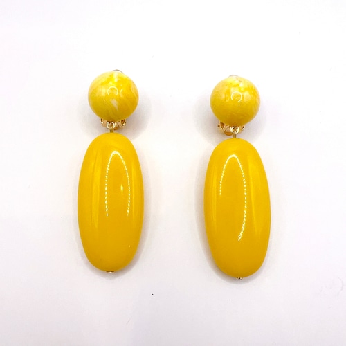 Francine Bramli Paris MOLDIVES ピアス/イヤリング yellow