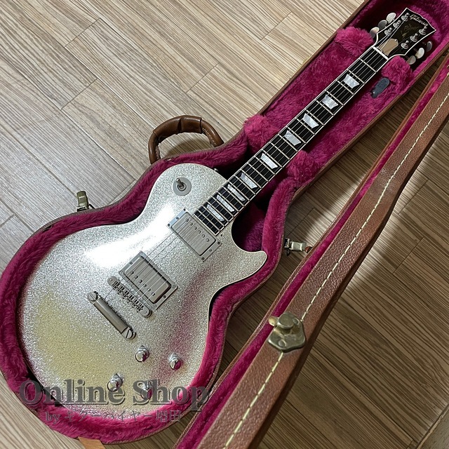 USED 1996 Gibson Custom Shop Les Paul Standard Silver Sparkle | Online Shop  by ギターバイヤー増田