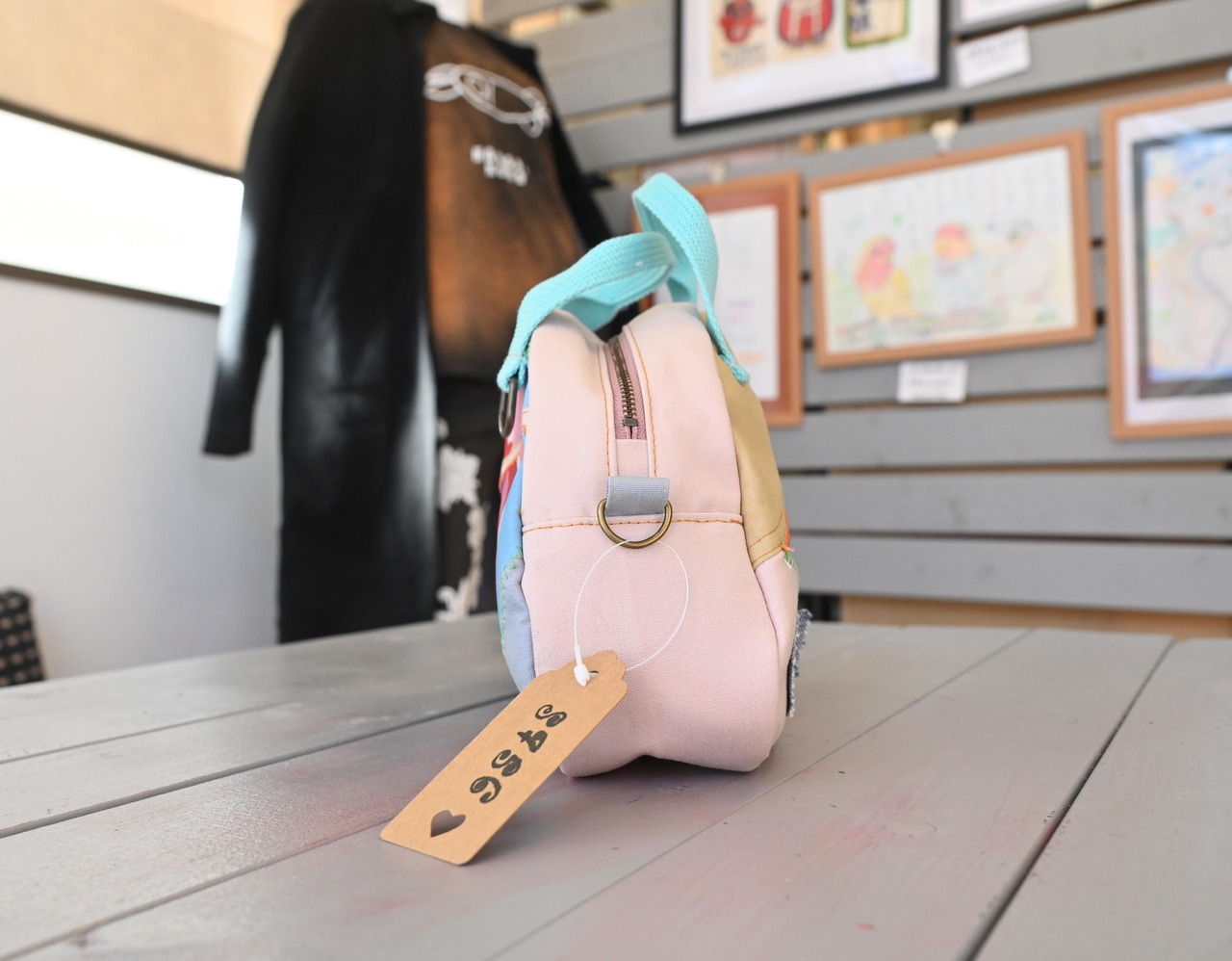 ミニボストンバッグ小・茶々丸