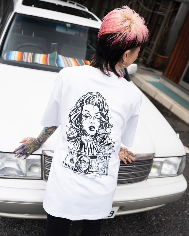 Marilyn  S/S T-shirt （White）