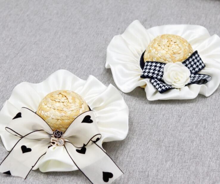 〖予約〗2101091 ゴージャスリボン麦わらハット