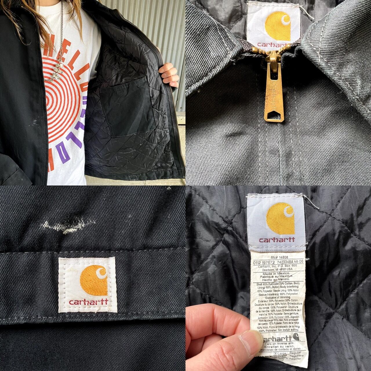 雰囲気系 カーハート スイングトップ ワークジャケット メンズXL 古着