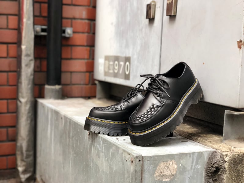 Dr.Martens ASHLEY ダブルソール 厚底 ローファー-