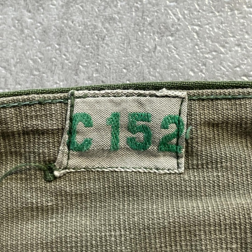 60s スウェーデン軍 実物 M-59 フィールドパンツ C152 w32 詳細写真2