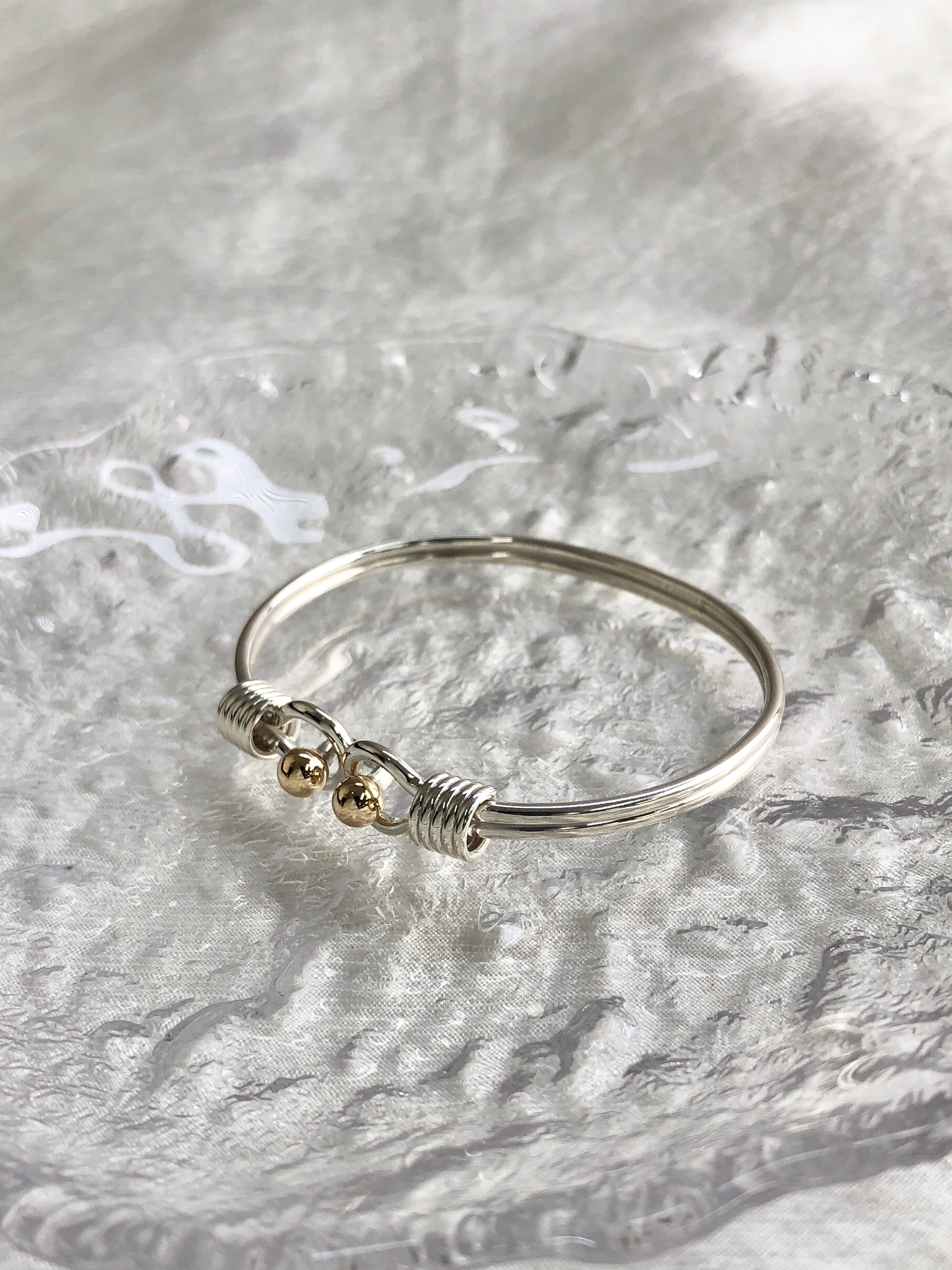 Tiffany & Co. ティファニー バングル シルバー ダブル 925 フック