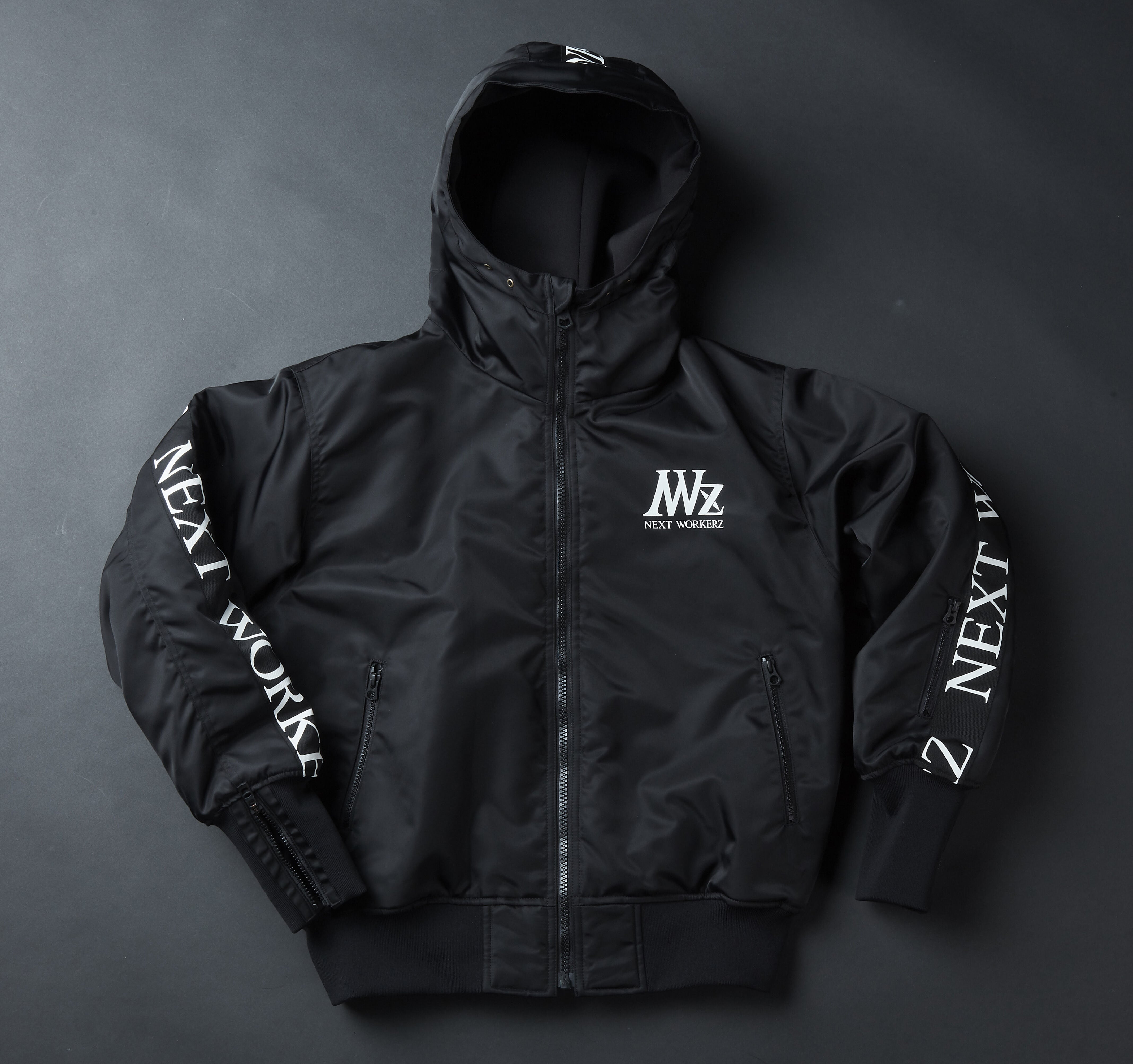 NWZ HOODIE JACKET【初代モデル KHAKI】 | NEXTWORKERZ STORE