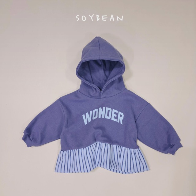 《送料無料》予約:ワンダーパンプキンフーディ【soybean】※ジュニアサイズ