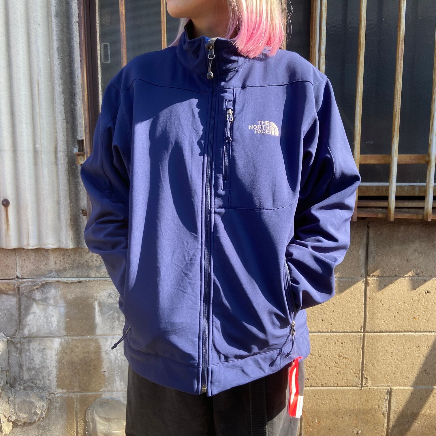 THE NORTH FACE ノースフェイス ジップアップジャケット ネイビー