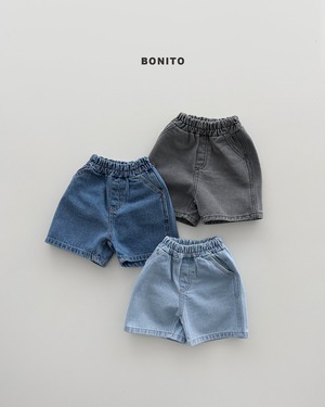 《予約/送料無料》denim 5bu pants / BONITO
