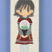 < かにわに > 原画作品「勿忘草は覚えてる」