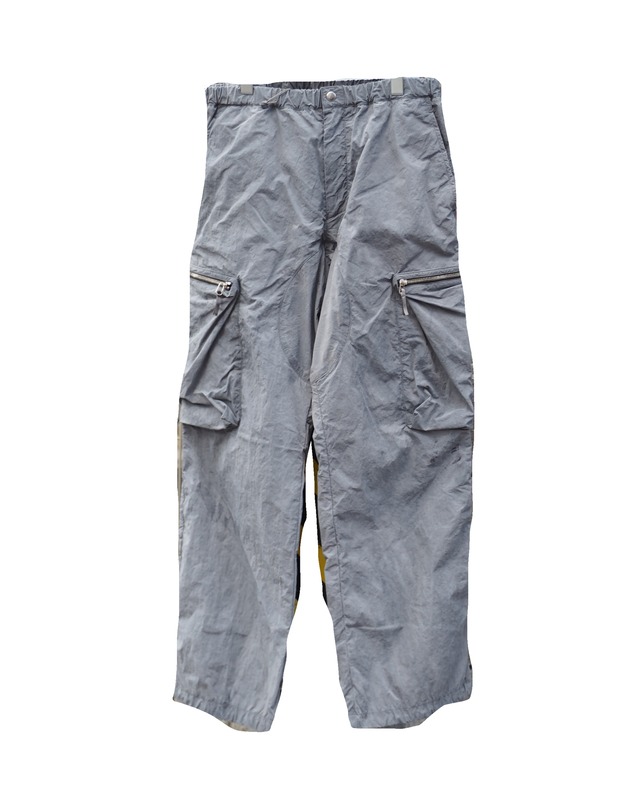 【LAST1】"GARMENT DYED NYLON CARGO TROUSERS"(KURE)