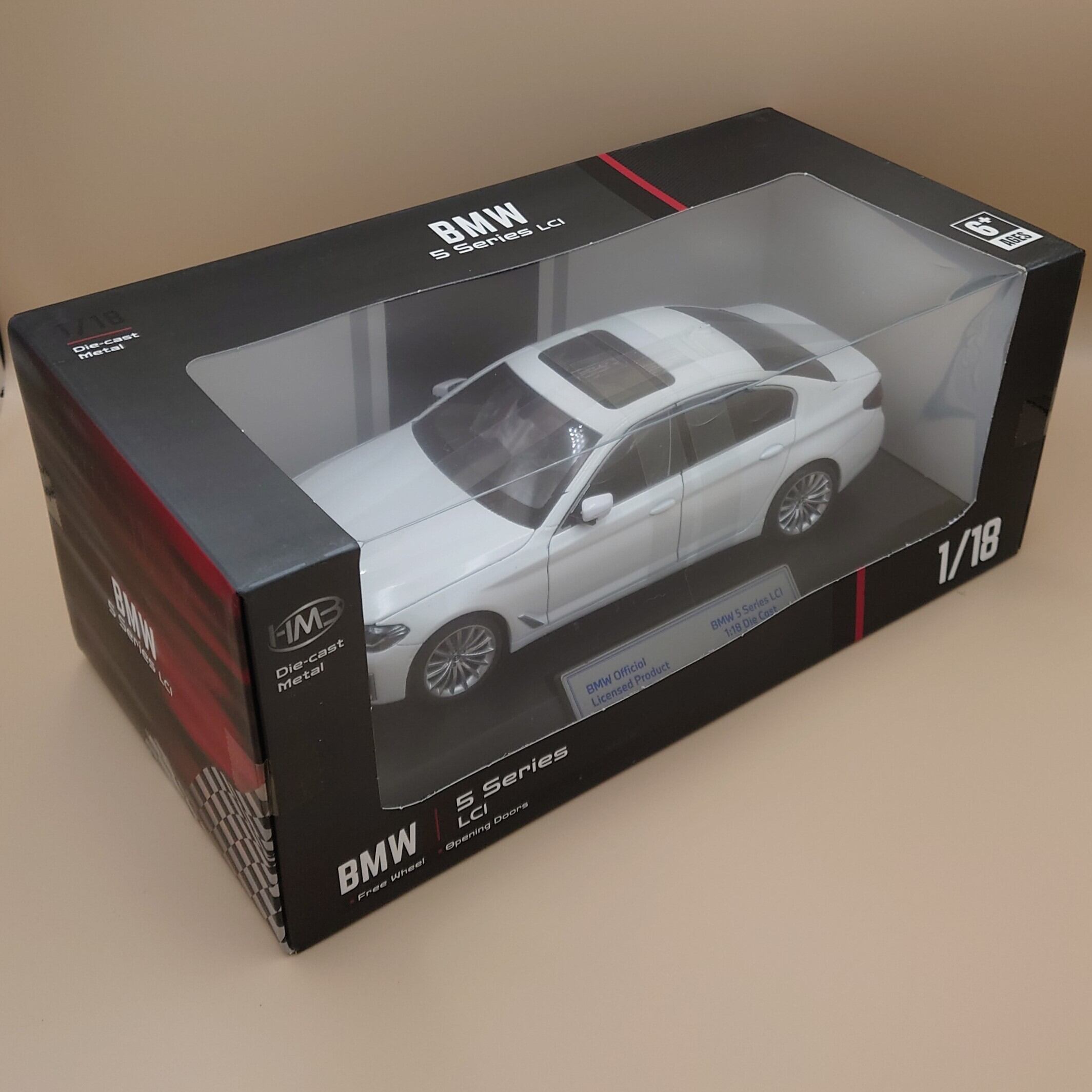 1/18  530Li ホワイト ダイキャスト製ミニカー 1/18 BMW 530Li ホワイト ダイキャスト製ミニカー | PAINZ SHOP パイン