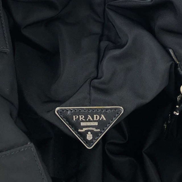 PRADA プラダ ショルダーバッグ ブラック トライアングルロゴ ナイロン BN1959 2WAY vintage ヴィンテージ オールド 3tmht8