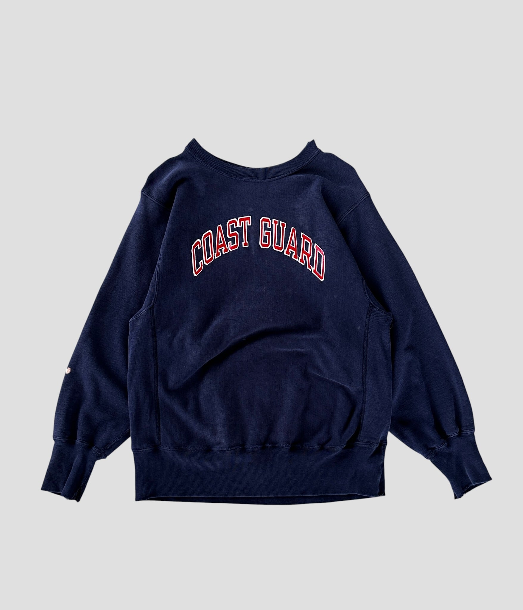 80s champion リバースウィーブ coast guard XL ボロ 80s champion リバースウィーブ coast guard XL ボロ