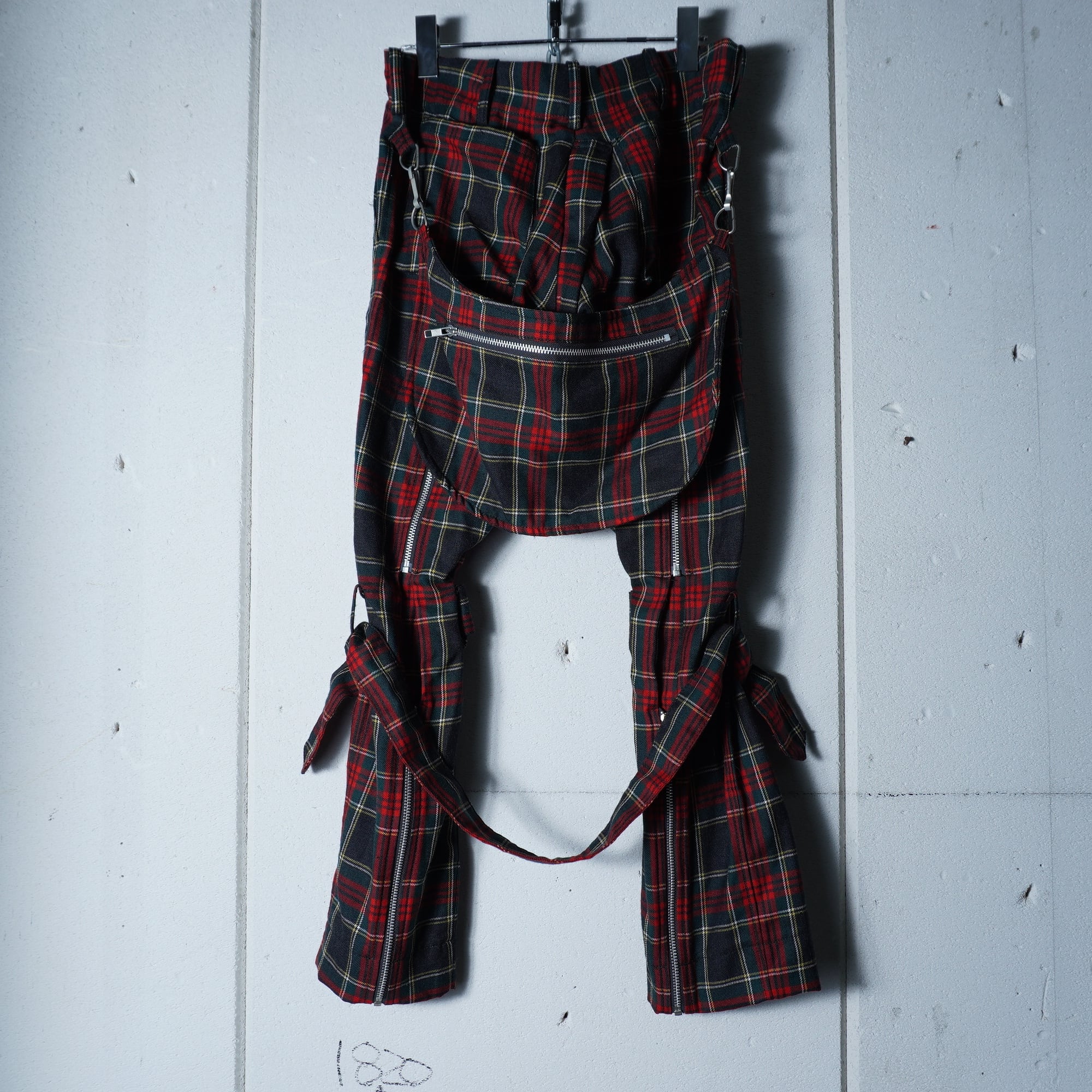 Vivienne Westwood】ヴィヴィアンウエストウッド フラップ付タータン