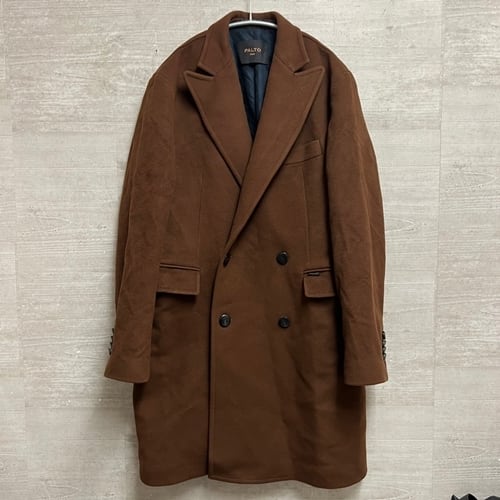 PALTO パルト Gregorio 19AW Cash チェスターコート ブラウン 44