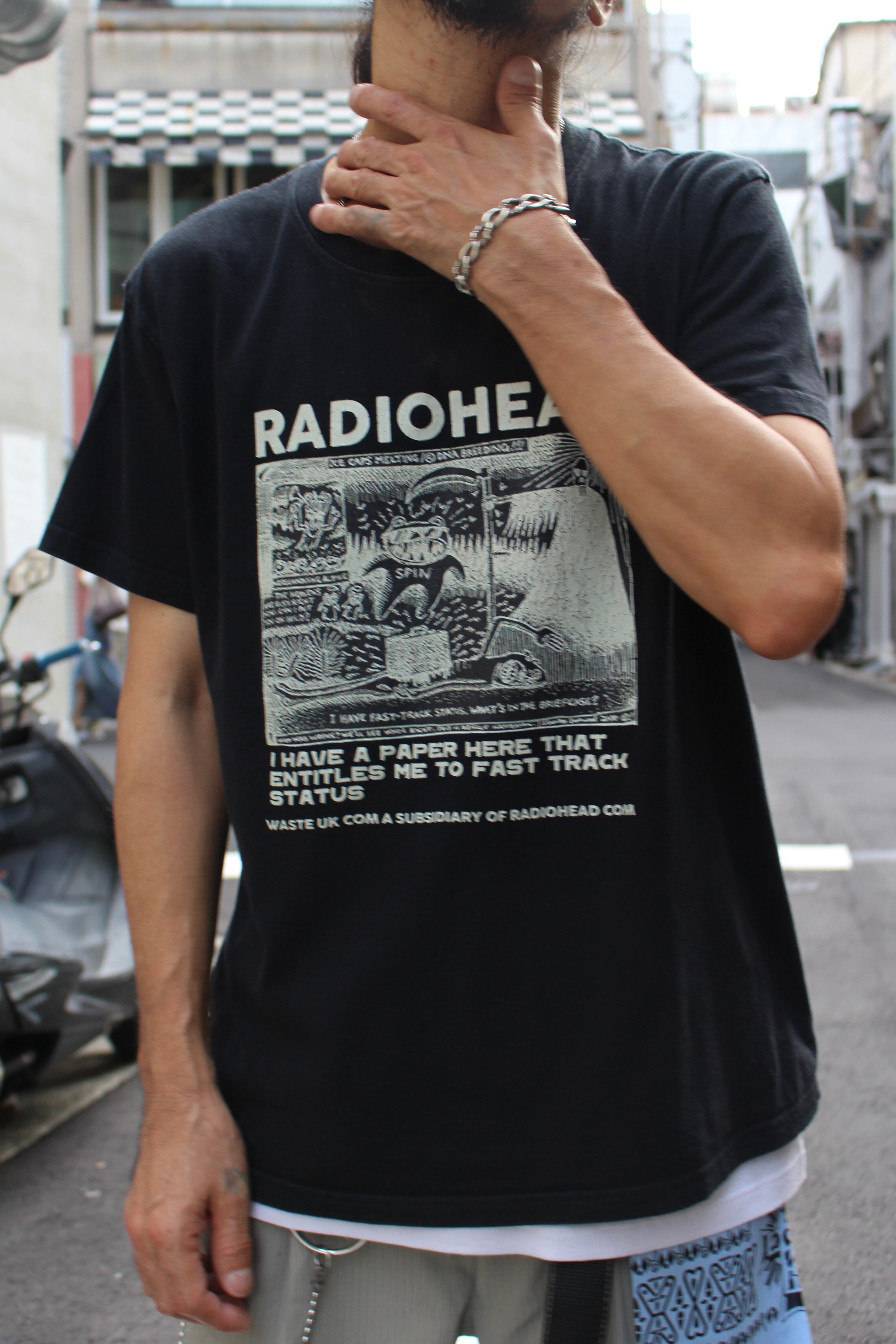 RADIOHEAD WASTE Stanley Donwood アートワーク Tシャツ レディオ